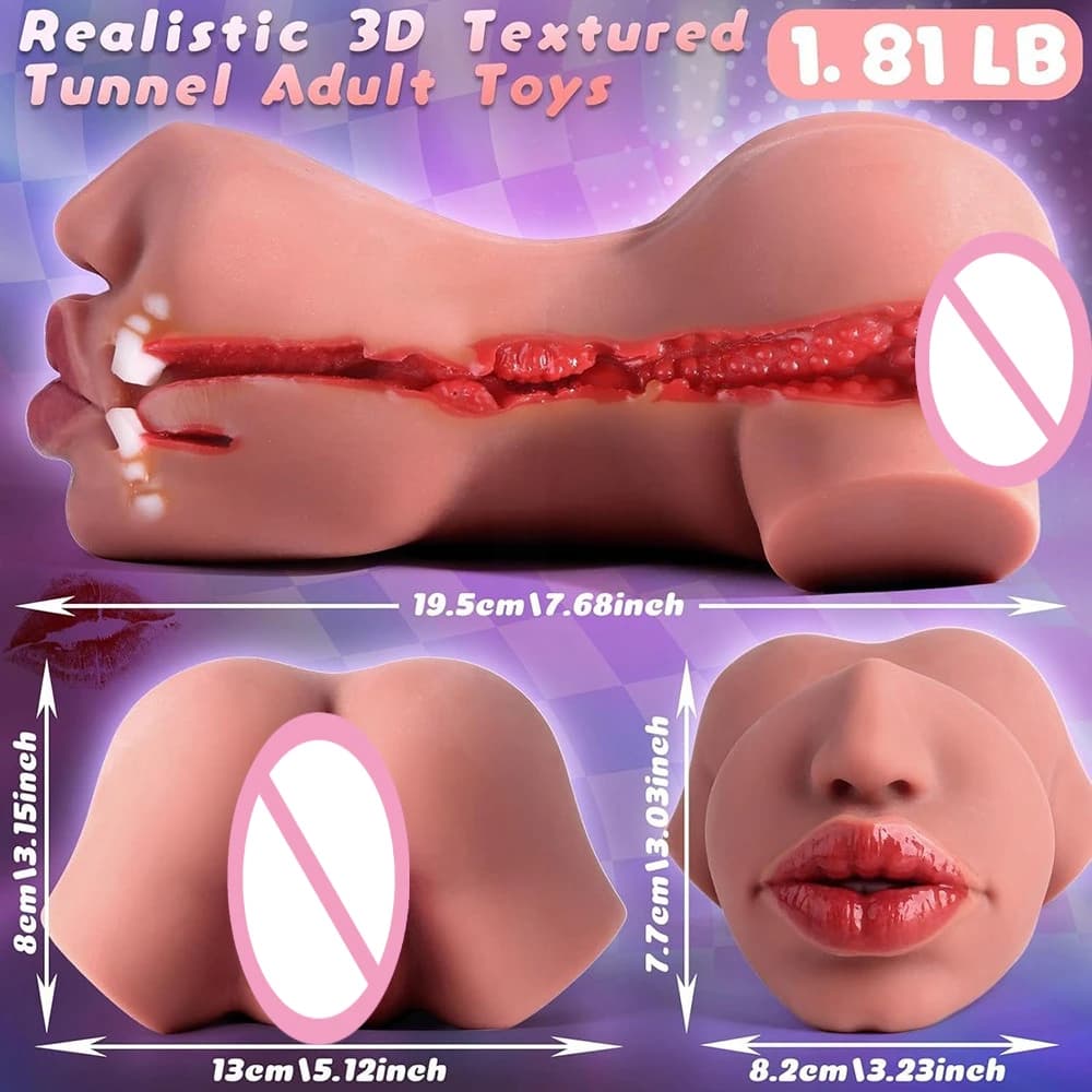 Sex Toys for Men Masturbation Cup Male Adult Goods Realistic Vagina Artificial Pussy Toy Anal Supplies Masturbator - thumbnail 5