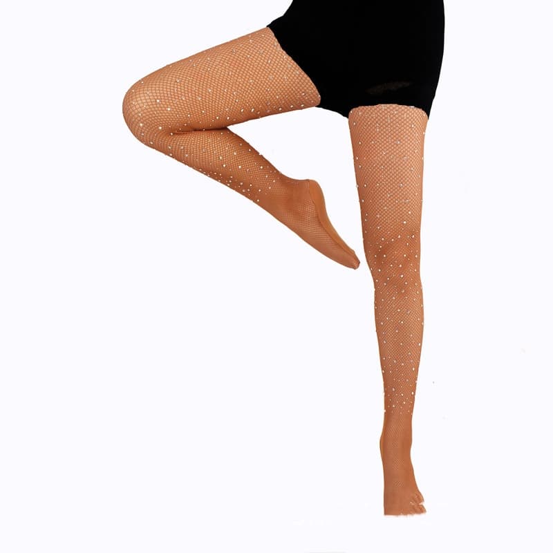 Rhinestone Fishnet Tights - thumbnail 9