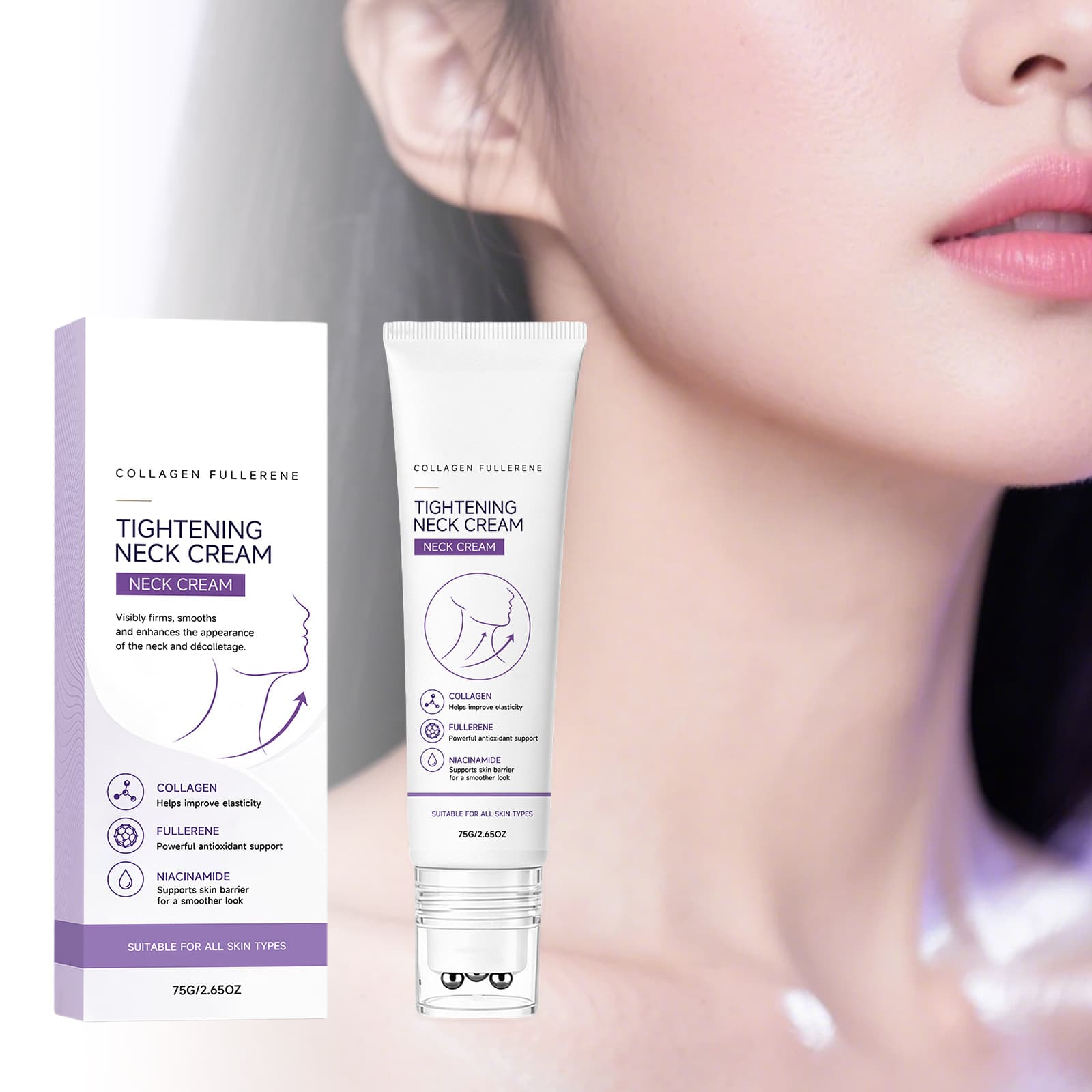 Collagen Moisturizing Neck Cream - thumbnail 4