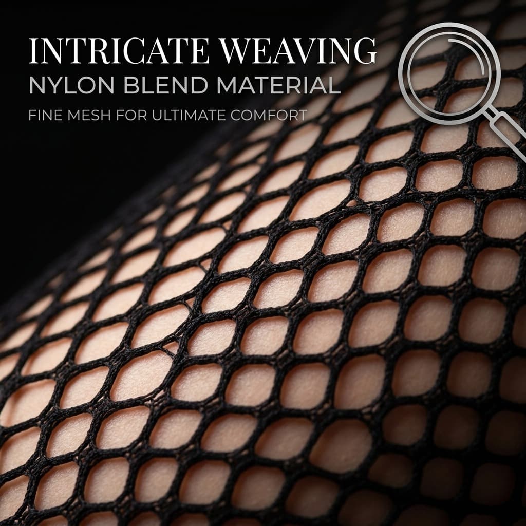4-Piece Fishnet Lingerie Set - thumbnail 4