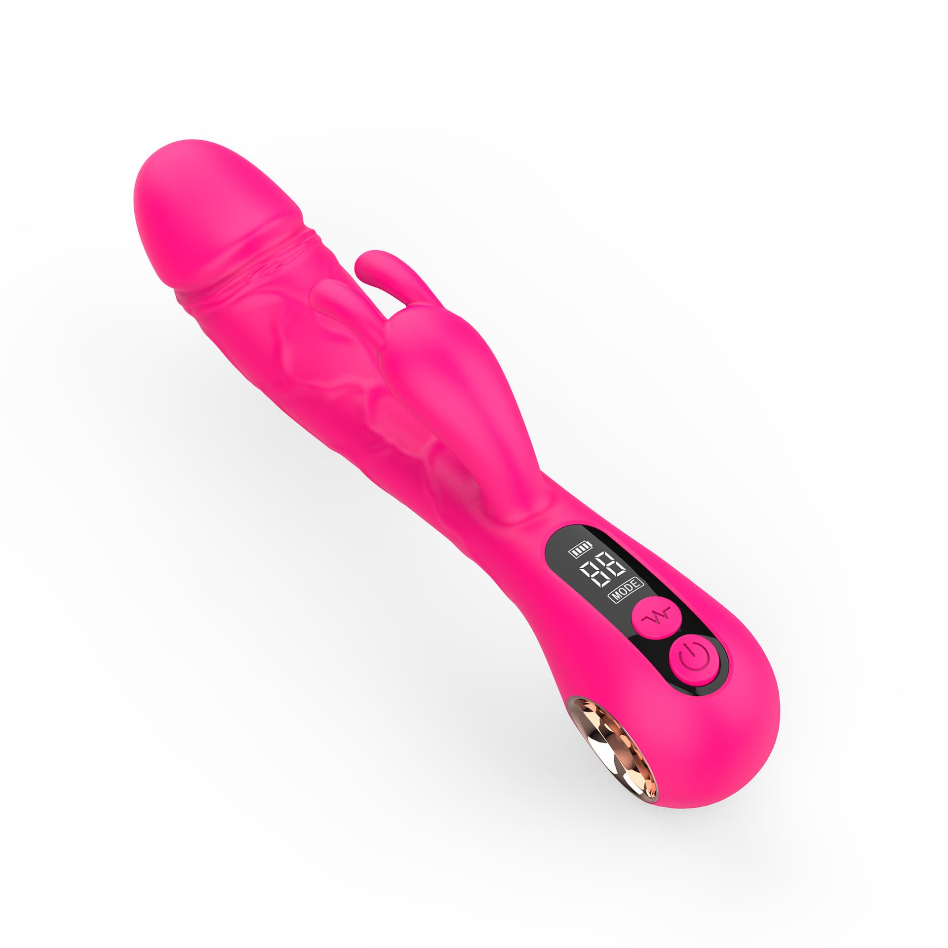 Rabbit Vibrator with Ring Handle - thumbnail 5