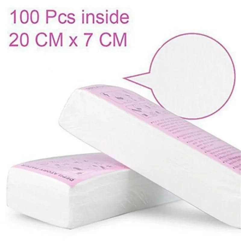 Non-woven hair removal wax strips, pack of 200 - thumbnail 5