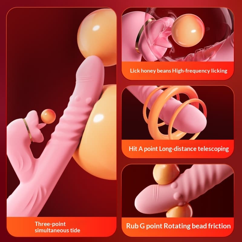 Warming Tongue Rabbit Vibrator - thumbnail 3