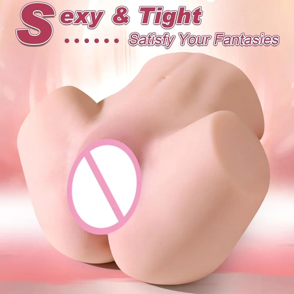 Realistic 3D silicone male masturbation cup - thumbnail 2