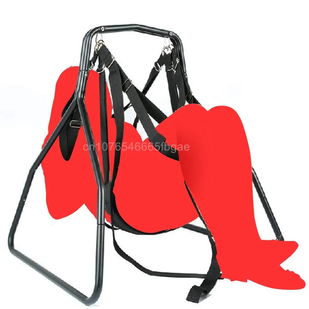 Adjustable hanging swing for bedroom games and support - thumbnail 3