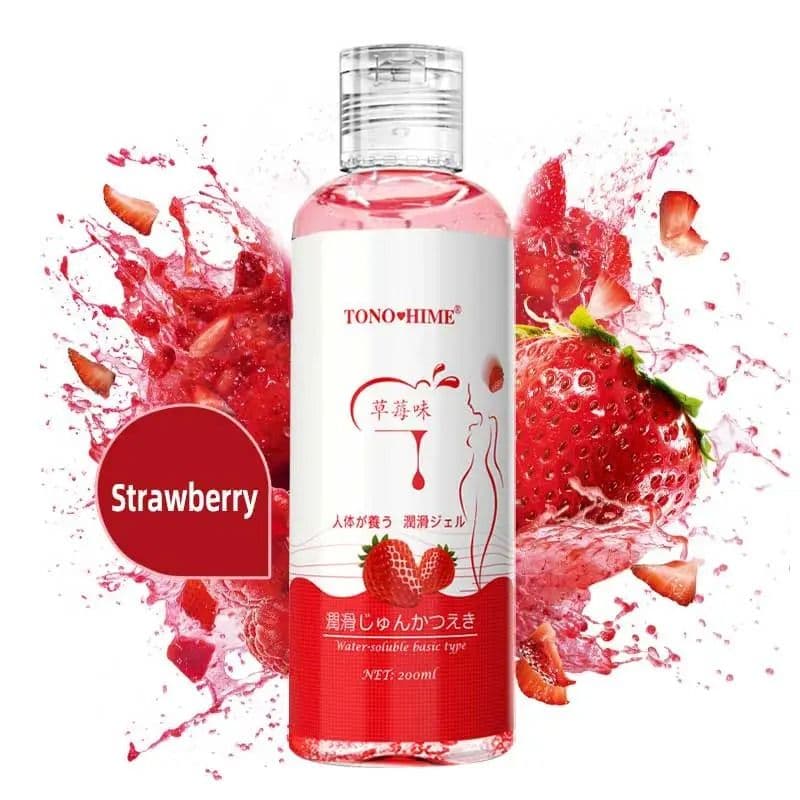 Lubricant for Sex 200ML Anal Lubrication Adult Sex Strawberry Gay Massage Oil Lubricant for Anal Oral Vagina Massage Gel - thumbnail 7
