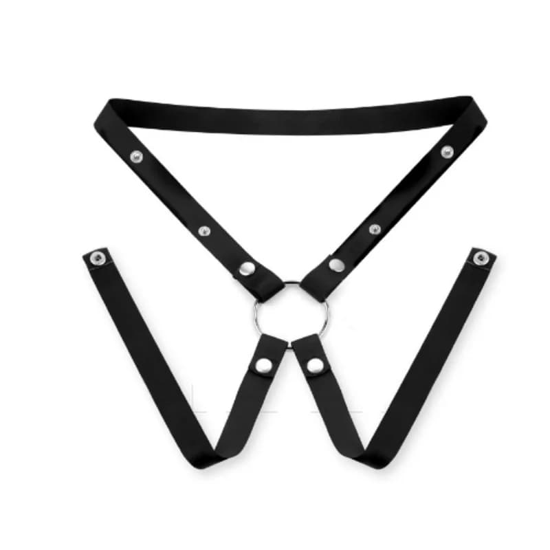 Universal nylon bondage belt for chastity cages - thumbnail 4