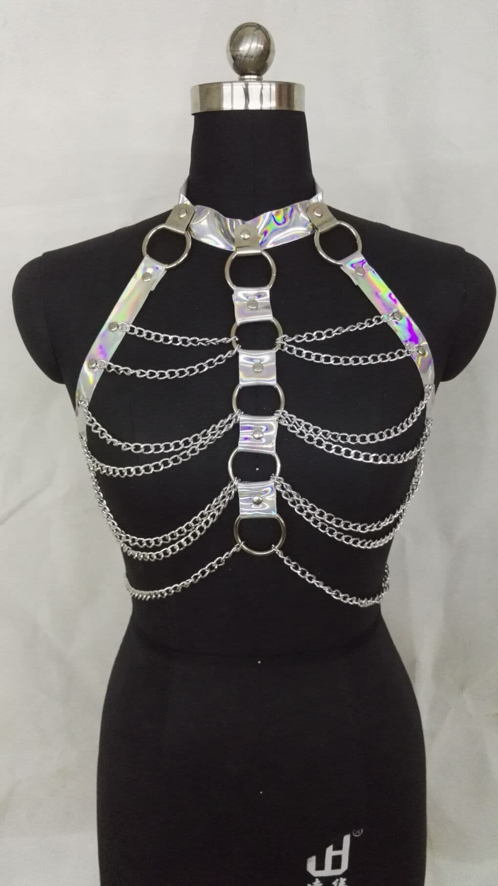 Holographic Chain Body Harness - thumbnail 6