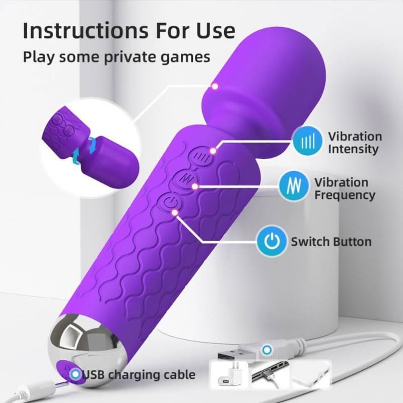 AV Magic Wand Vibrator - thumbnail 9