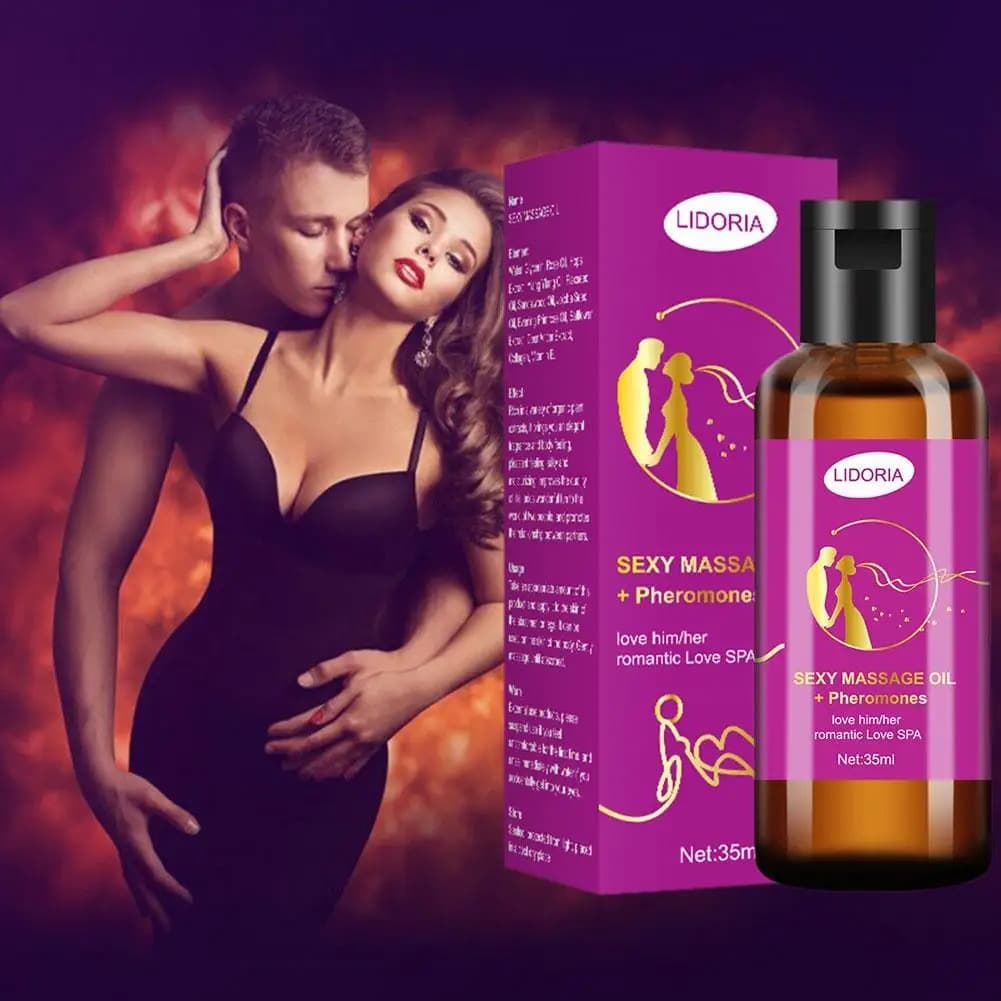 Pheromones Body Massage Oil Adult Natural Plant Rose Essence Romantic Couples Men And Women Can Use Push Oil - thumbnail 5