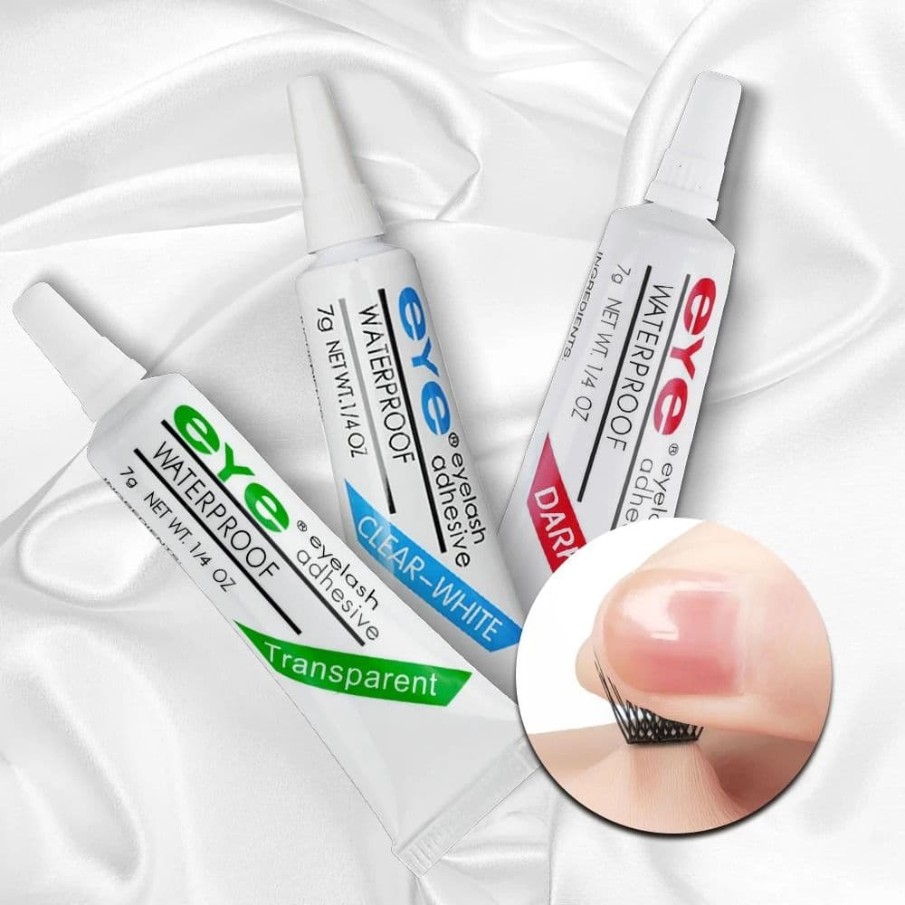7g Professional Quick Dry Eyelash Glue 3 colors False Eyelash Extension Long Lasting Waterproof Beauty Adhesive Makeup Tools - thumbnail 8