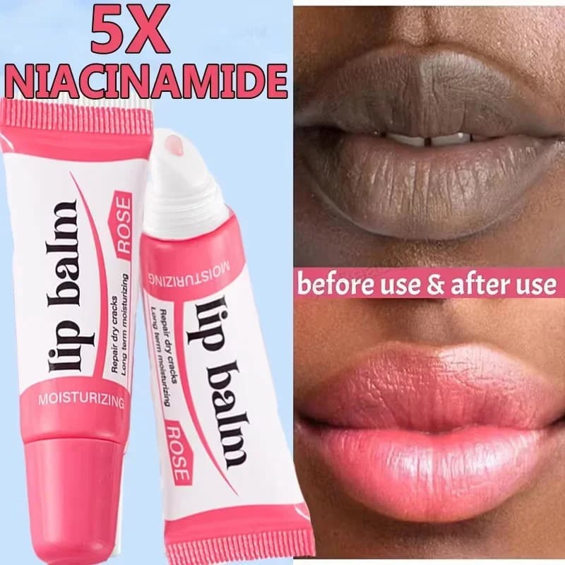 Fast Remove Dark Lip Balm Serum Lighten Melanin Lip Mask Exfoliating Fade Lip Lines Dead Skin Nourishing Repair Lip Care Makeup - thumbnail 7