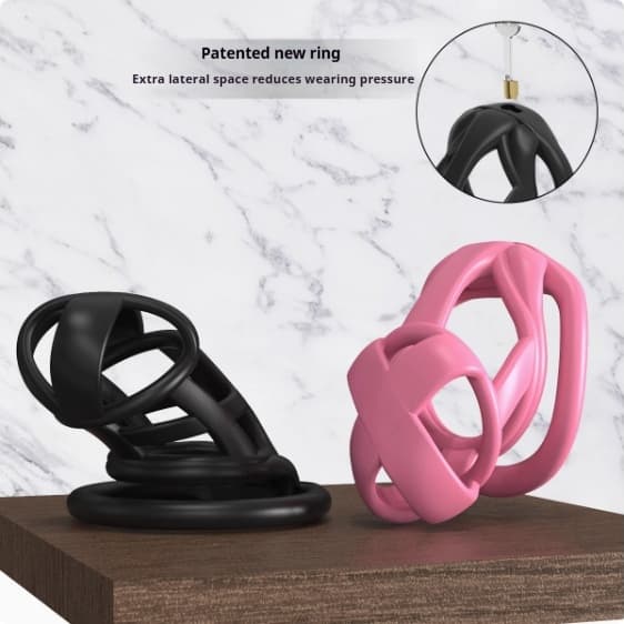 Pink Chastity Cage - thumbnail 4