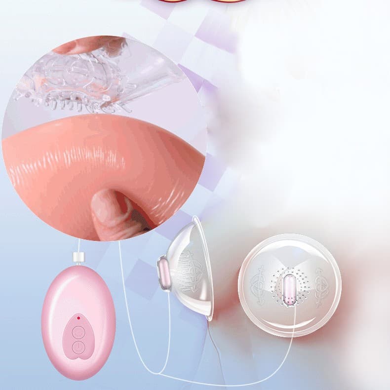 Nipple Suction Massager with Remote - image 1