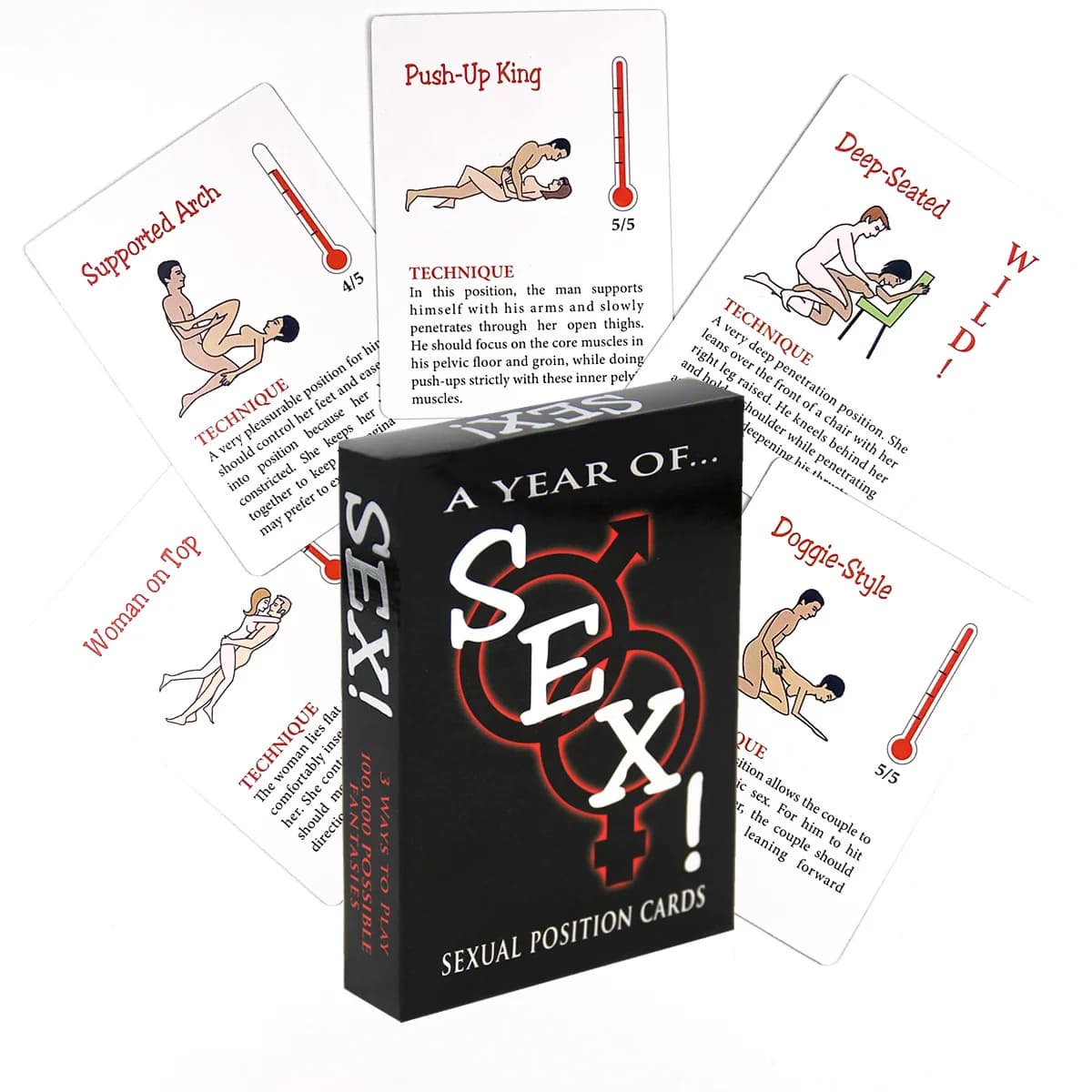 Bilingual adult role playing game position cards - thumbnail 2