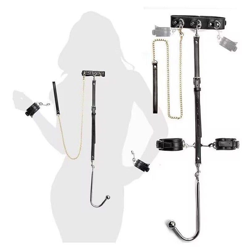 Collar, Gag and Hook Restraint Set - thumbnail 4