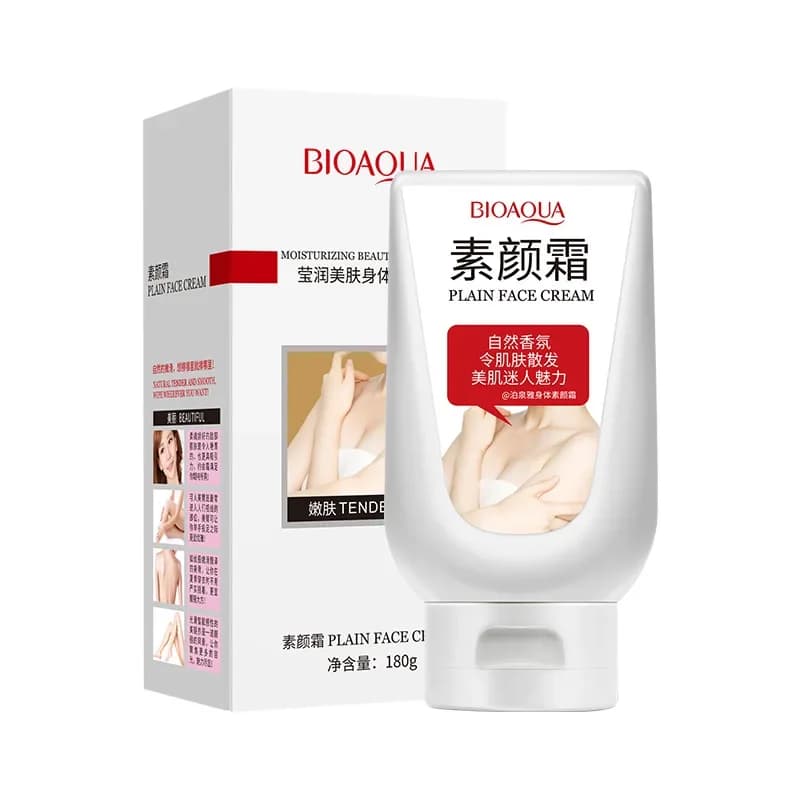 Whitening Cream 180ML Fade And Remove Freckless Whitening Miosturizing for Face Neck body Leg Skin Care Weaked Color - thumbnail 5