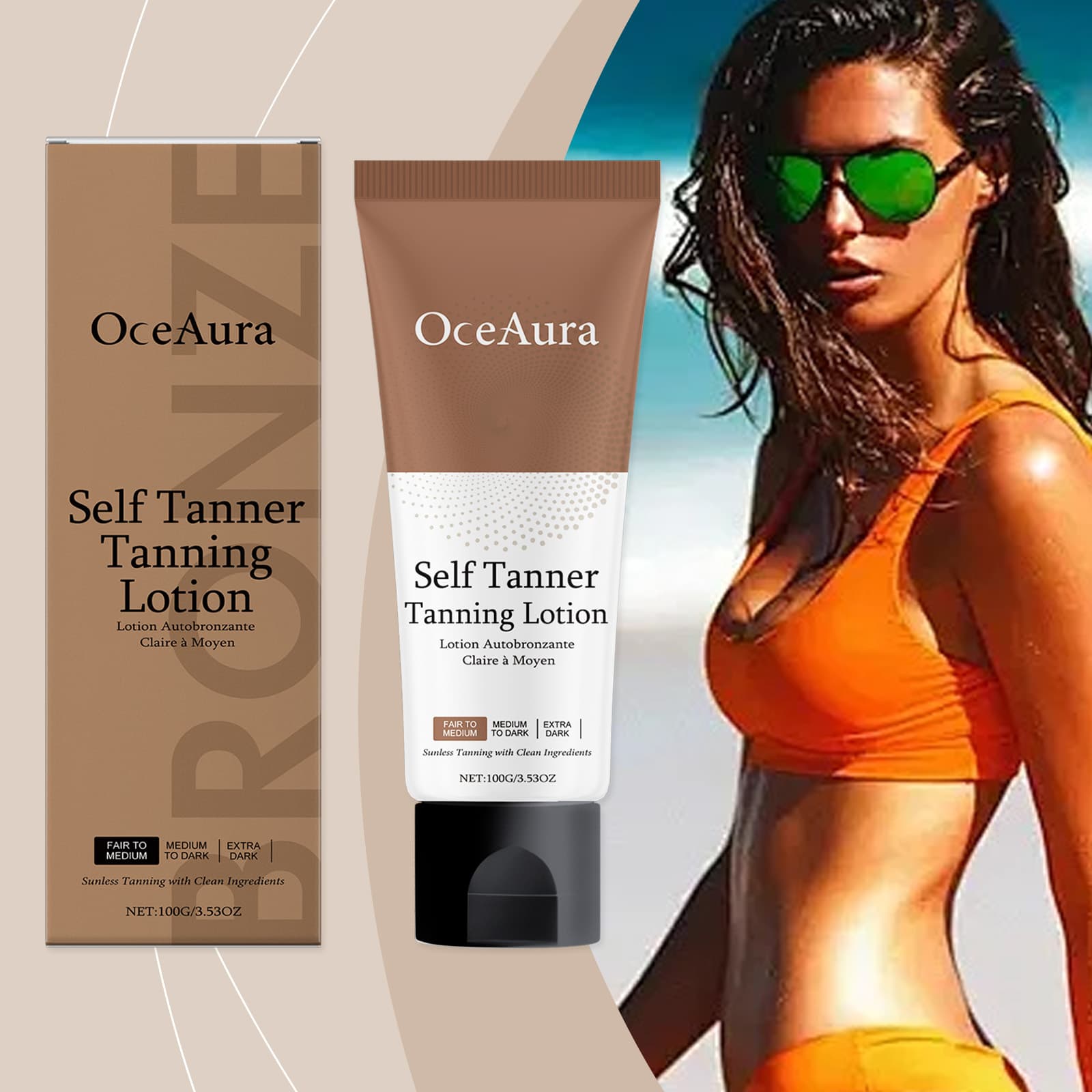 Moisturizing Sunless Tanning Cream - thumbnail 5