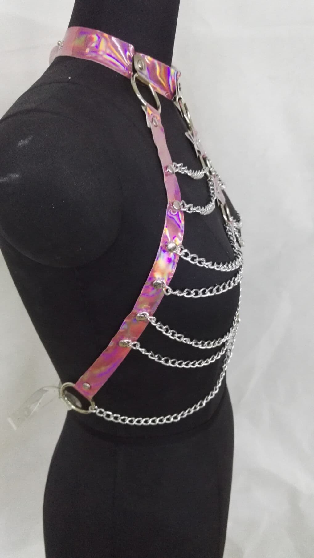 Holographic Chain Body Harness - thumbnail 5