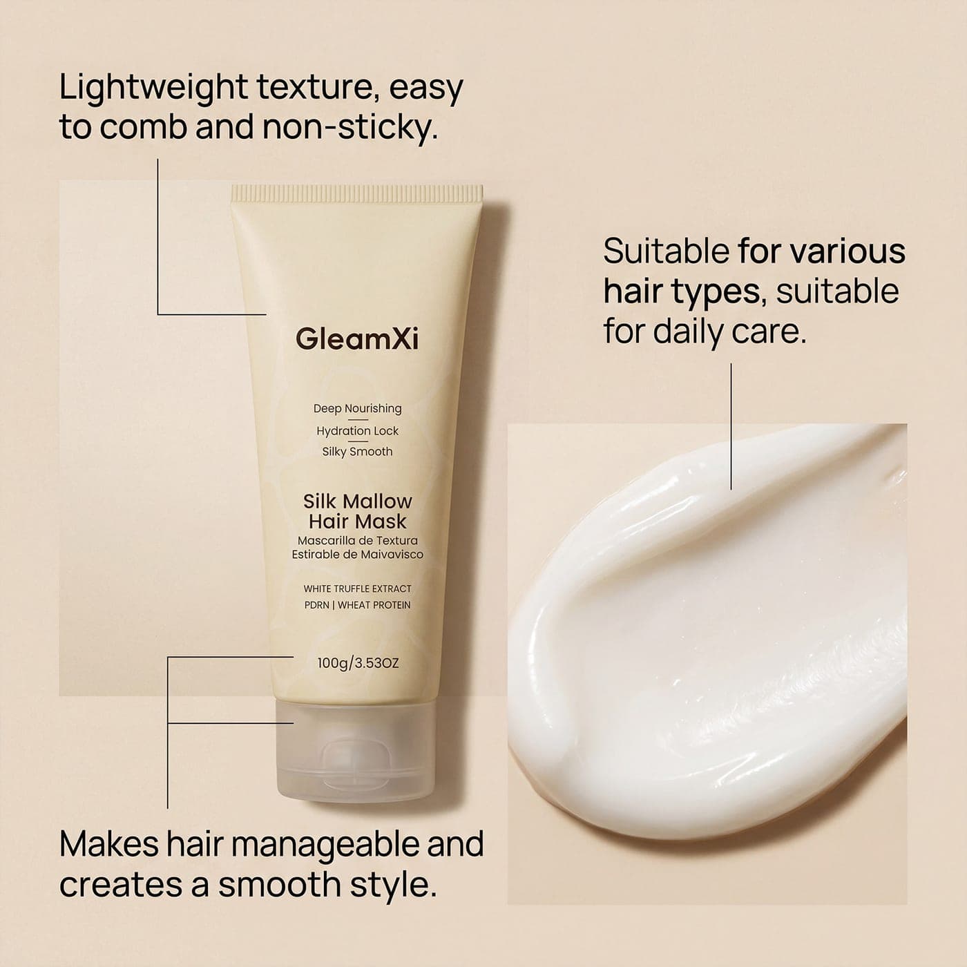 Smooth Nourishing Hair Mask - thumbnail 4