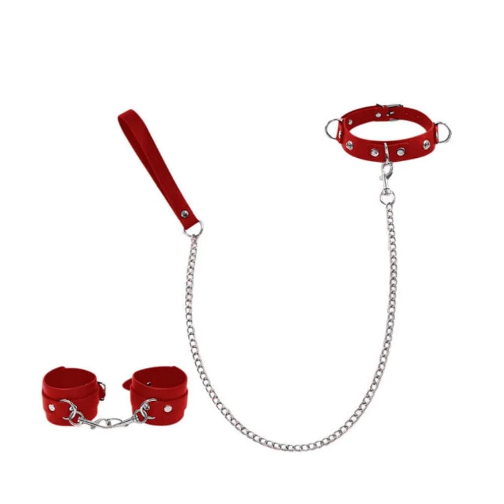 Adjustable bondage harness and restraint set for intimate play - thumbnail 3