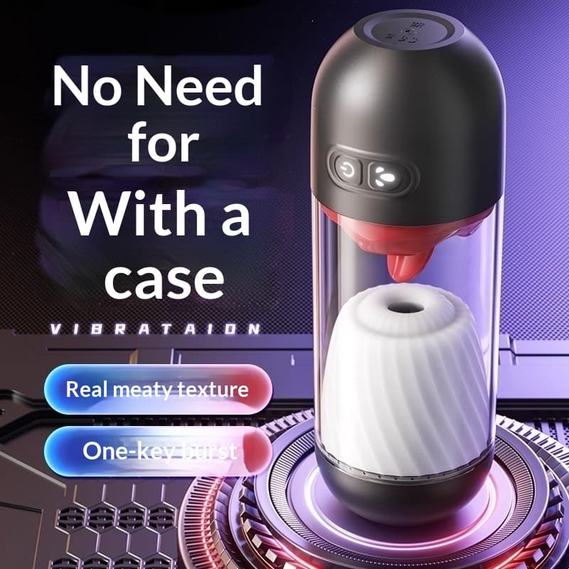 Rotating Licking Male Masturbator Cup - thumbnail 2