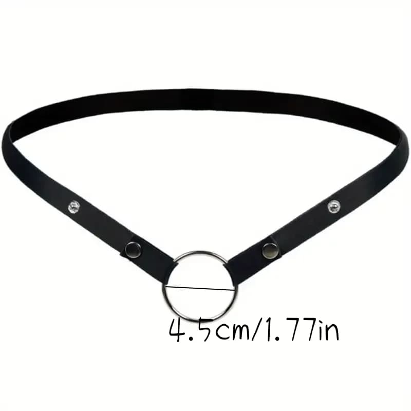 Universal nylon bondage belt for chastity cages - thumbnail 6