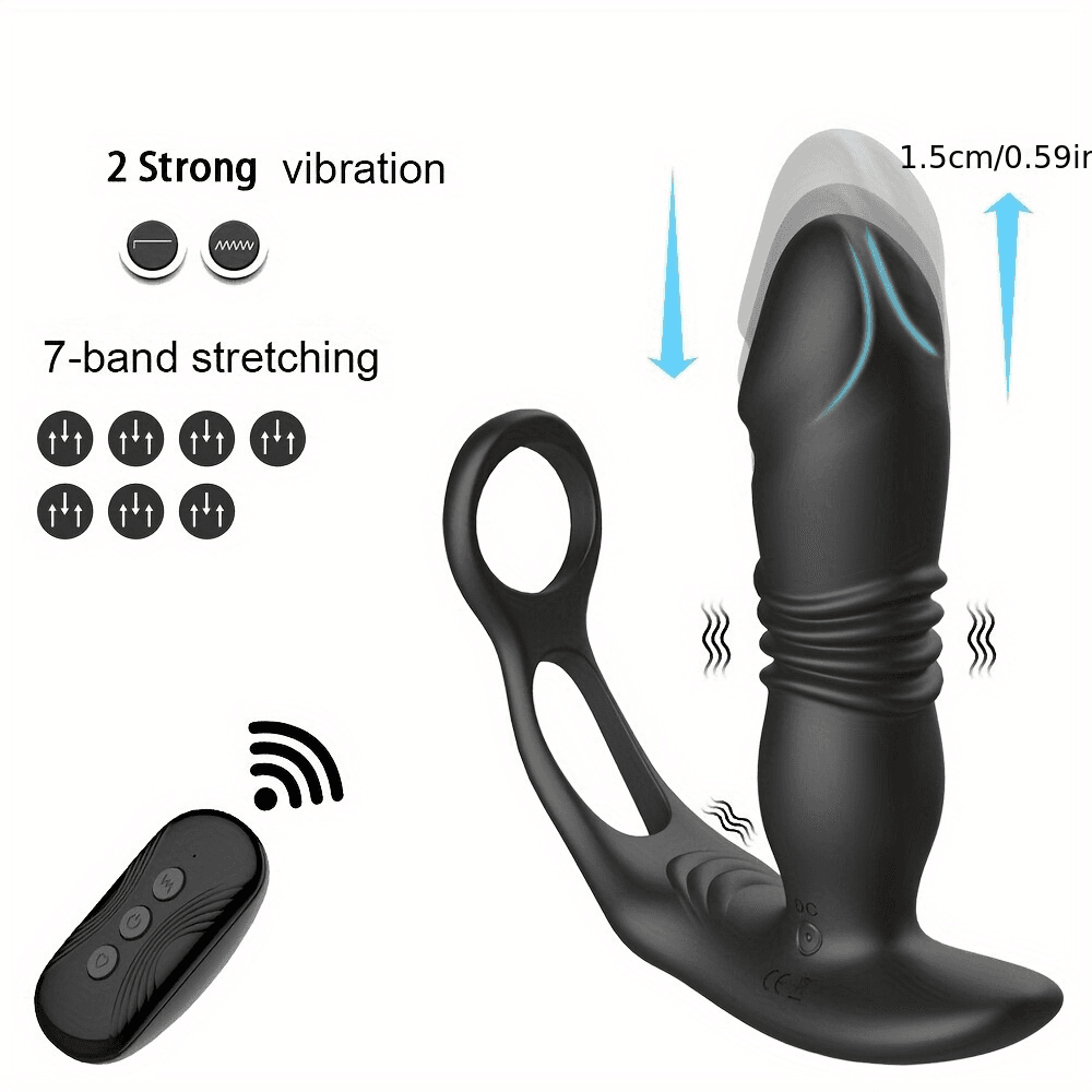 Vibrating Prostate Massager, 7 Modes - thumbnail 4