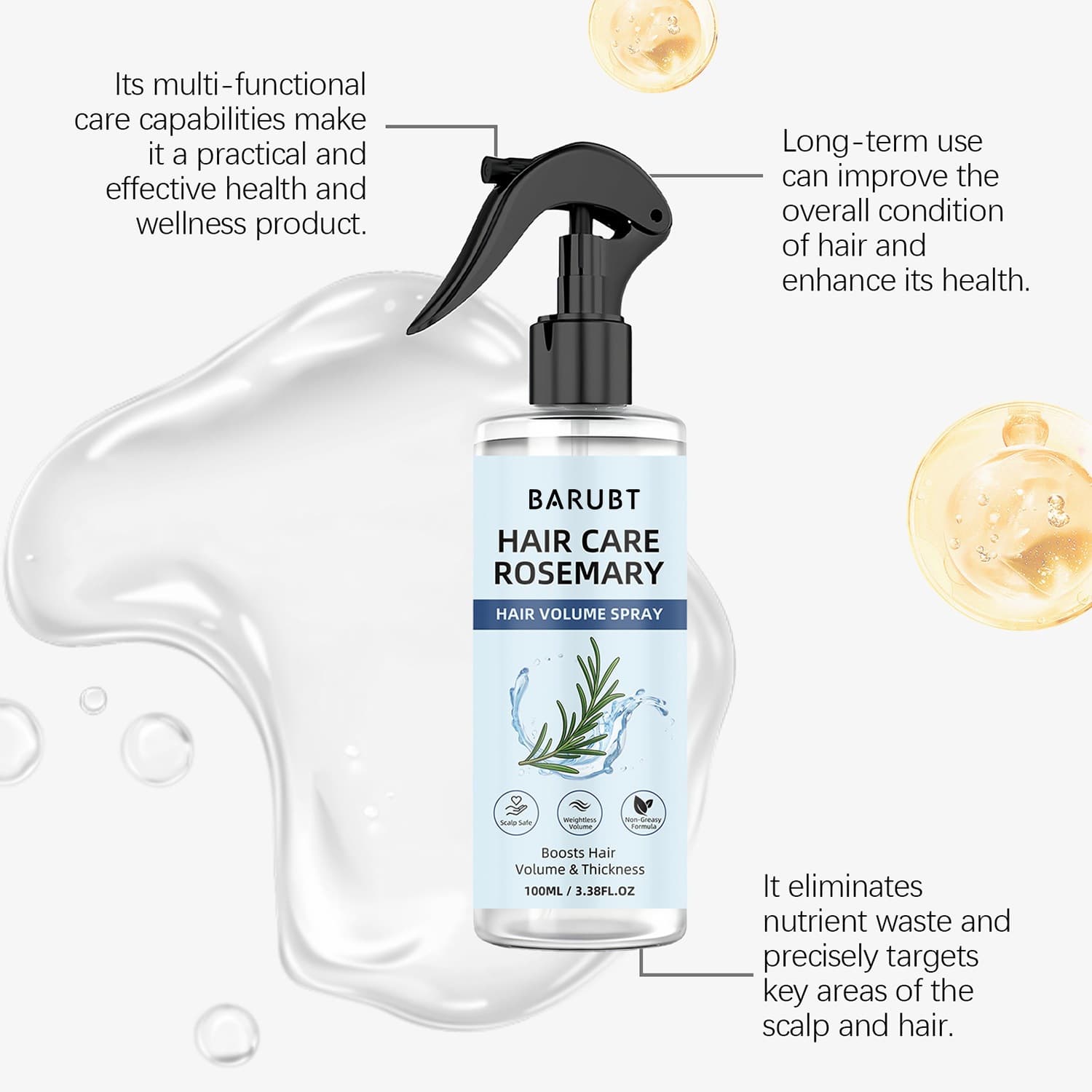Rosemary Fluffy Hair Care Spray - thumbnail 7