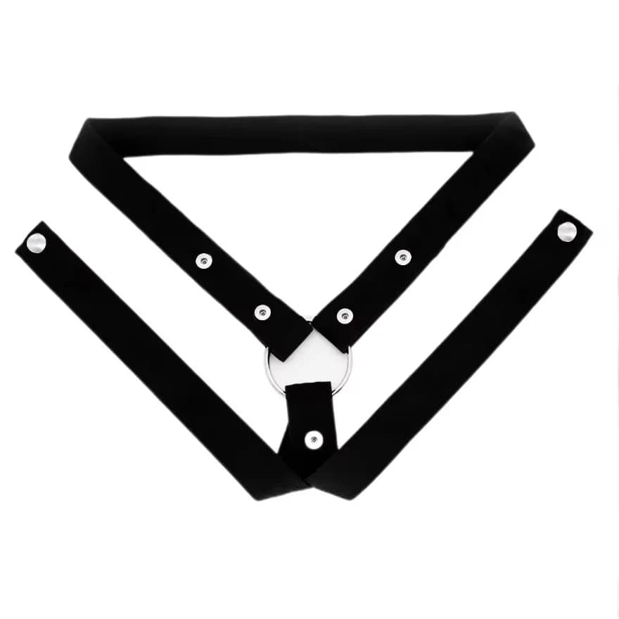 Adjustable elastic auxiliary belt for male chastity devices - image 1