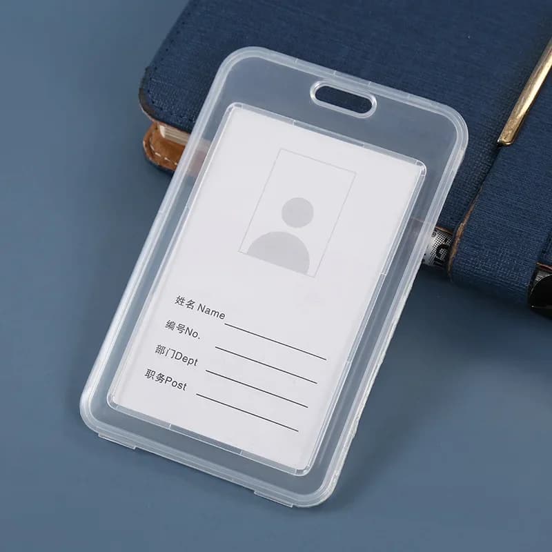 Transparent plastic card cover and ID holder - thumbnail 6