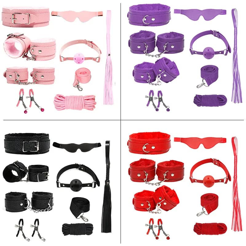 Comprehensive adult restraint and stimulation session kit - thumbnail 2