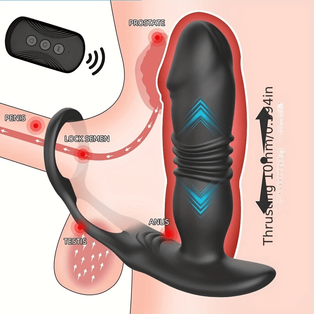 Vibrating Prostate Massager, 7 Modes - thumbnail 5