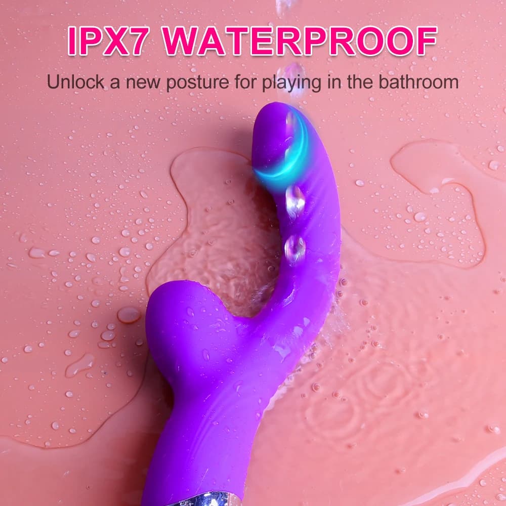 Dual stimulation clitoral suction and vibration wand - thumbnail 2