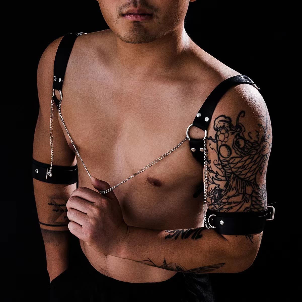 Men's Leather Shoulder Harness - image 1