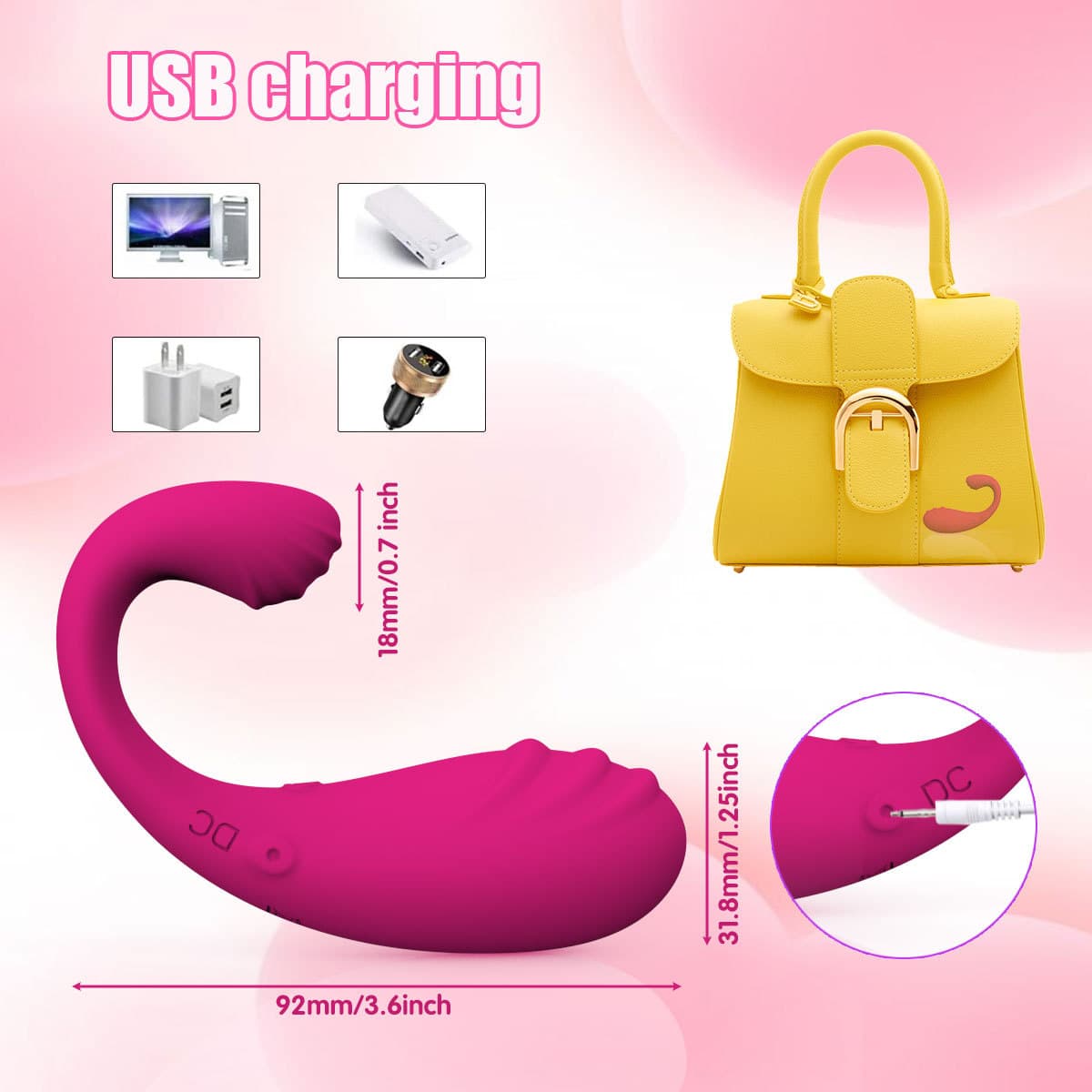 App-Controlled G-Spot Vibrating Egg, 9 Speeds - thumbnail 4