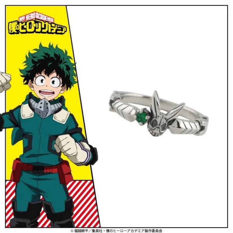 My hero academia adjustable cartoon character ring - thumbnail 2
