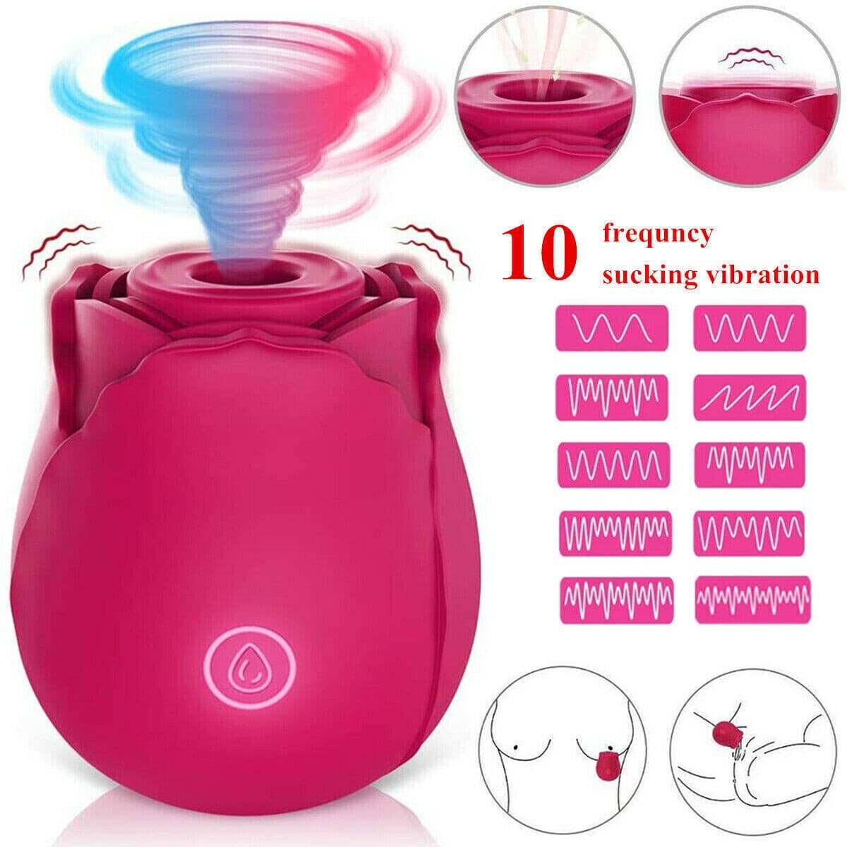 Rose Suction & G-Spot Vibrator - thumbnail 5