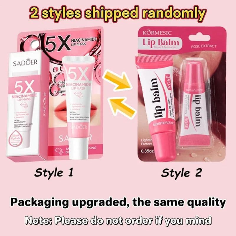 Remove Dark Lip Balm Lightening Melanin Mask Gloss Exfoliating Lip Pink Treatment Reduce Lip Lines Improve Dryness Moisturizing - thumbnail 2