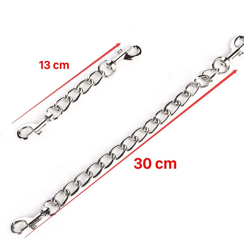 Double end metal connection chain for bondage restraints - thumbnail 2
