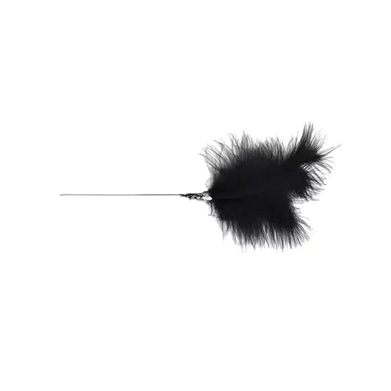 Feather teasing rod for sensory foreplay - thumbnail 2