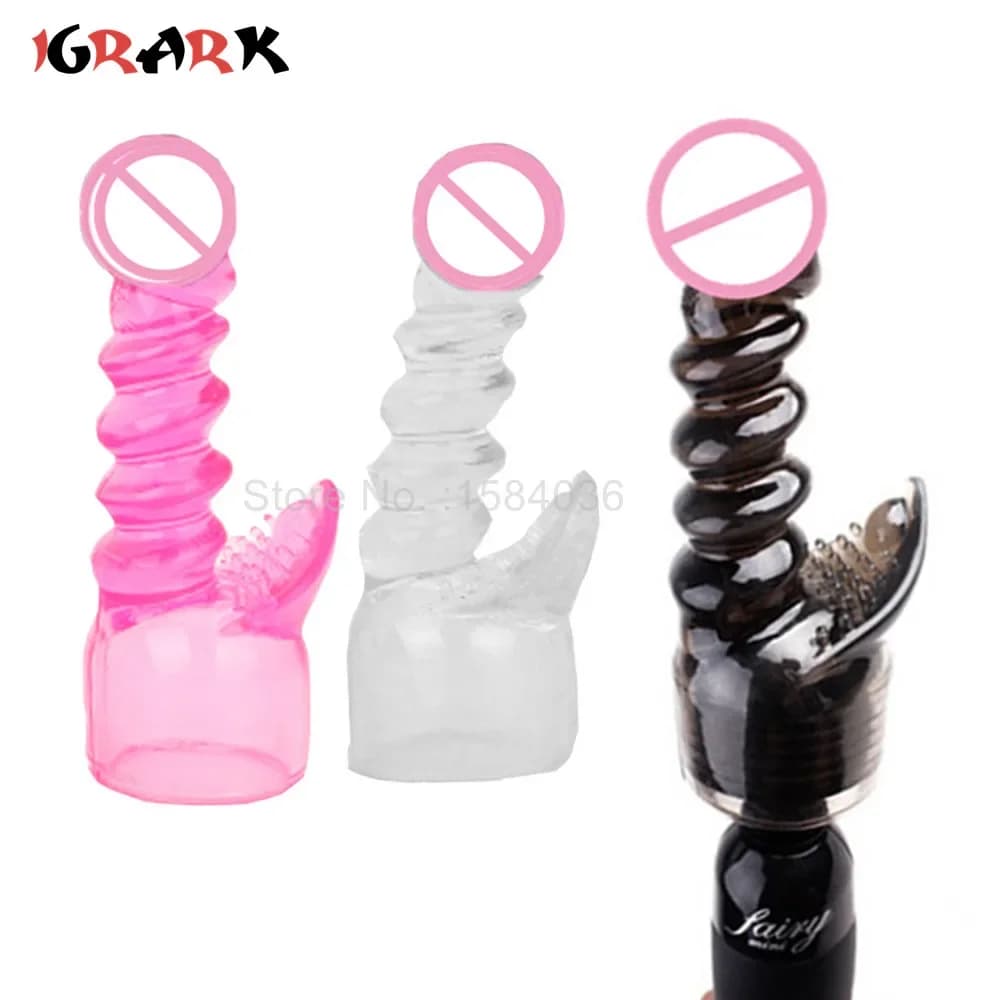 Silicone attachment head for massage wands - thumbnail 2