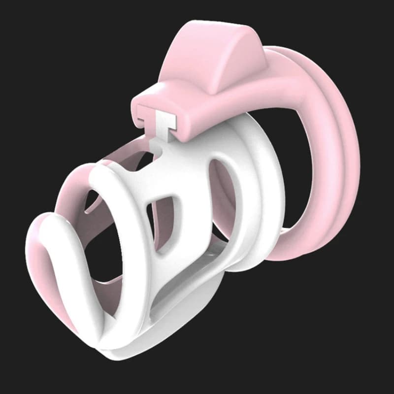 ABS male chastity device with four ring sizes - thumbnail 5