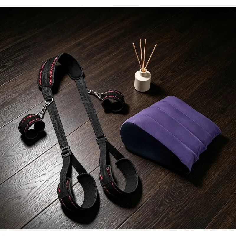 Durable ergonomic adult sex swing with supportive design - thumbnail 4