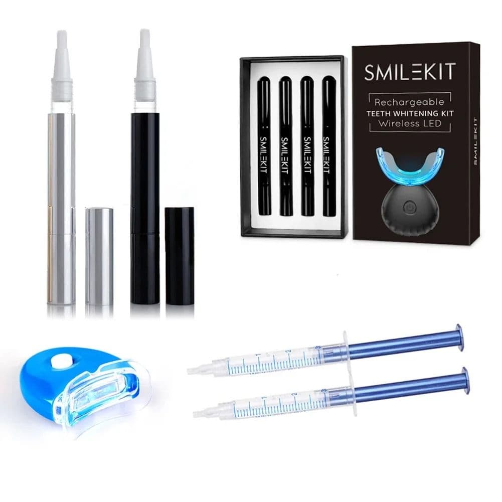 3ML Teeth Whitening Gel Syringe Carbamide Peroxide 35% 44% Dental Tooth Bleach System Mini LED Light Dentist Oral Hygiene Tools - thumbnail 2