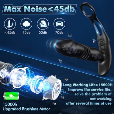 Vibrating Prostate Massager, 7 Modes - thumbnail 8
