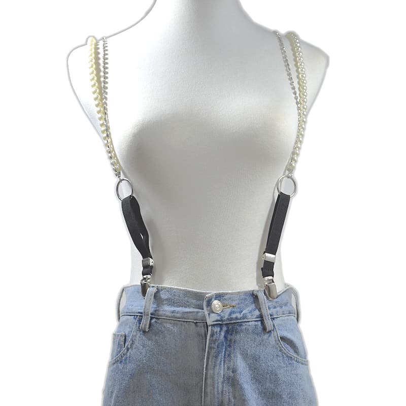 Pearl Chain Suspender Belt - thumbnail 2