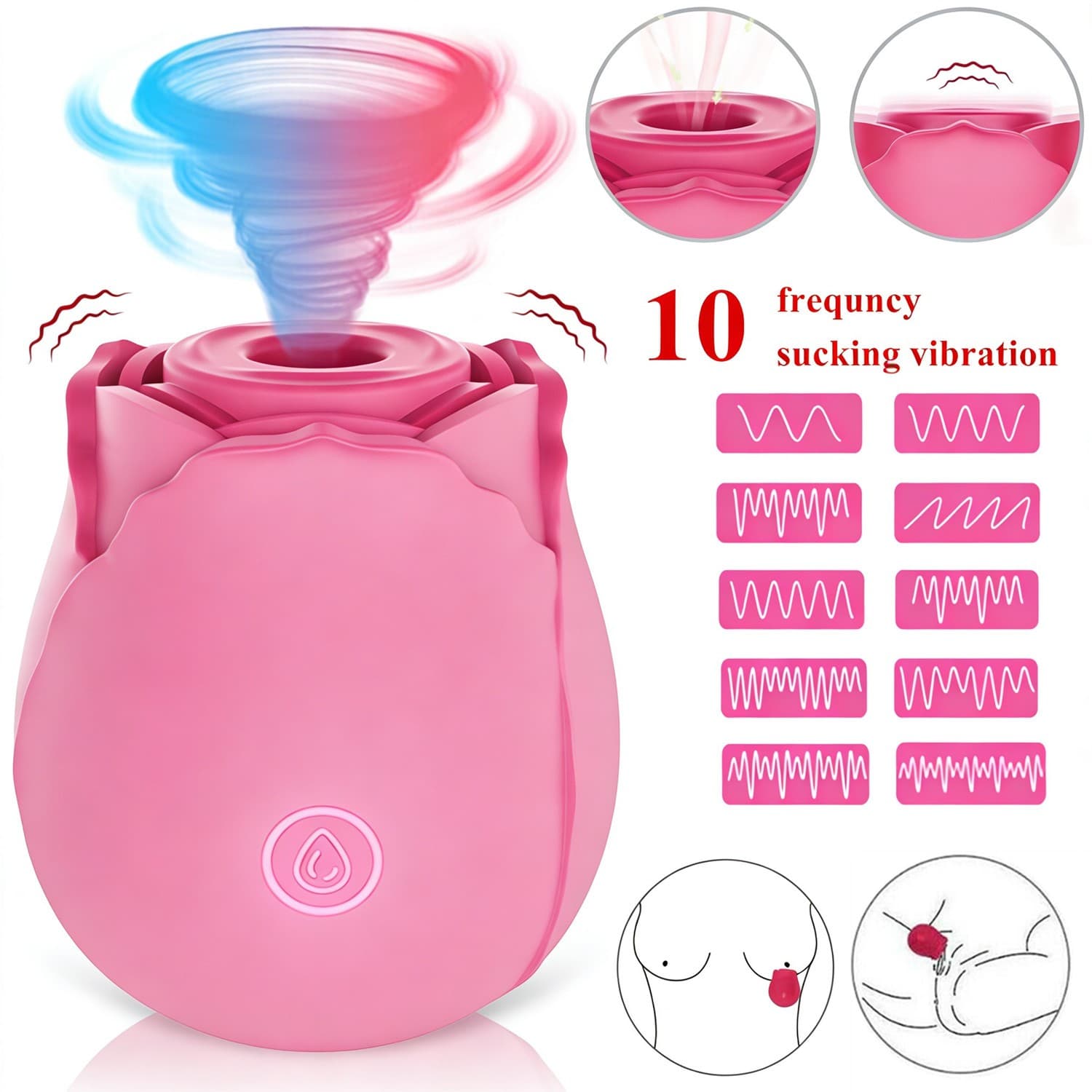 Rose Suction & G-Spot Vibrator - thumbnail 2