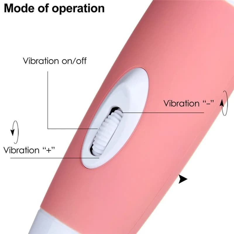 Mains powered AV massage wand with textured head - thumbnail 5
