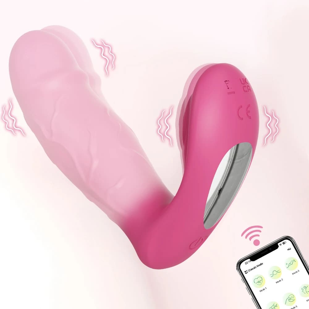 App controlled vibrating dildo for dual stimulation - image 1